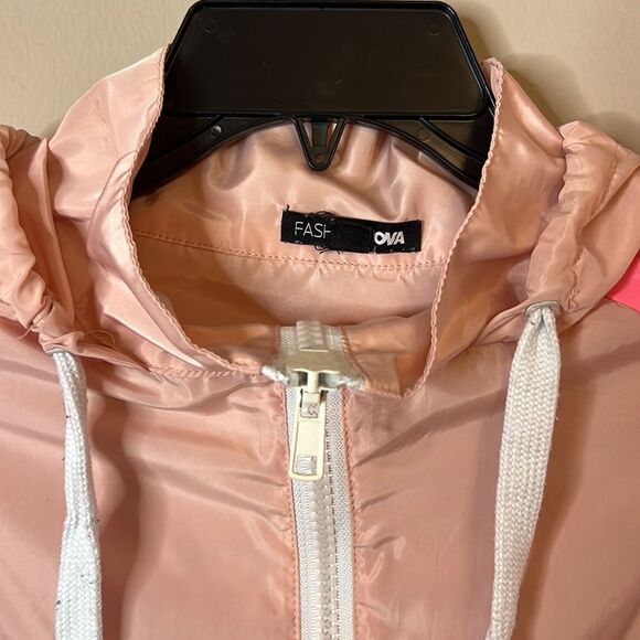 FASHION NOVA Colorful Windbreaker Pullover - Size Large - Picture 6 of 12